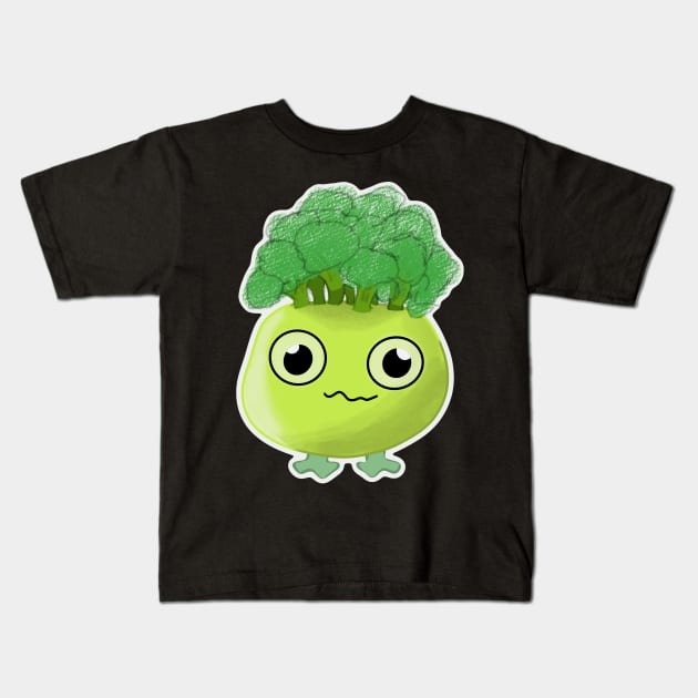 Brock O'Lee Kids T-Shirt by BadDrawnStuff